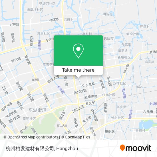 杭州柏发建材有限公司 map