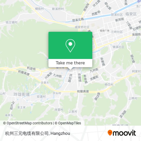 杭州三元电缆有限公司 map
