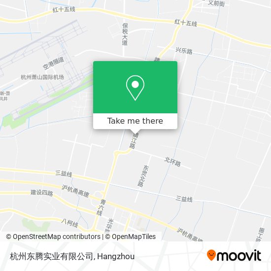 杭州东腾实业有限公司 map