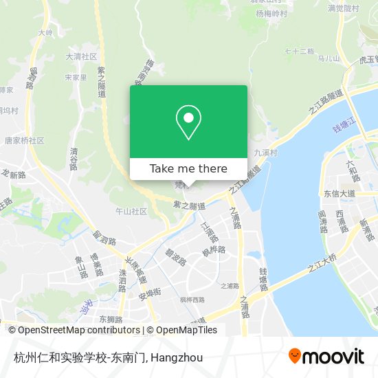 杭州仁和实验学校-东南门 map