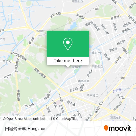 回疆烤全羊 map