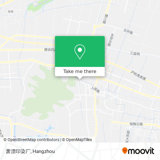 萧漂印染厂 map