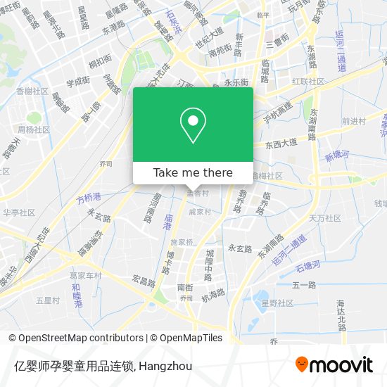 亿婴师孕婴童用品连锁 map
