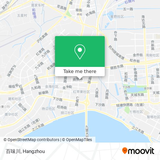 百味川 map