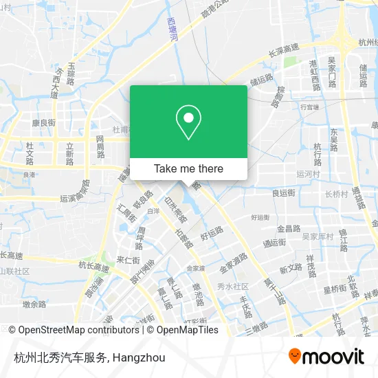 杭州北秀汽车服务 map