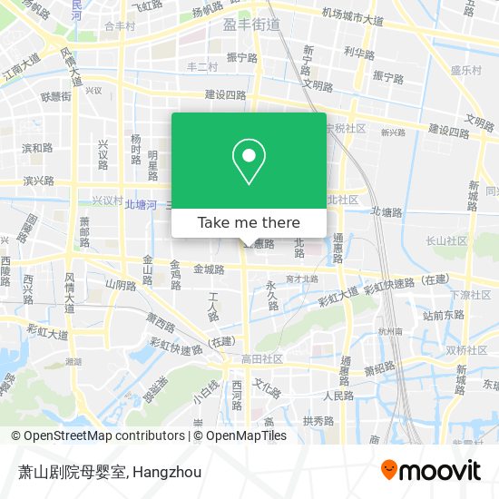 萧山剧院母婴室 map