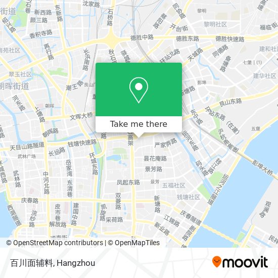 百川面辅料 map