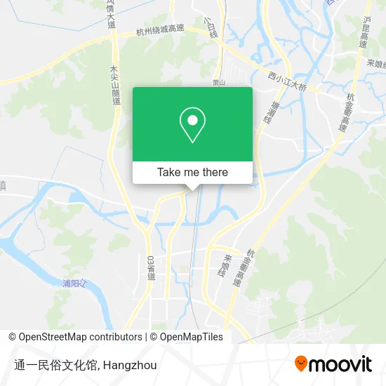 通一民俗文化馆 map
