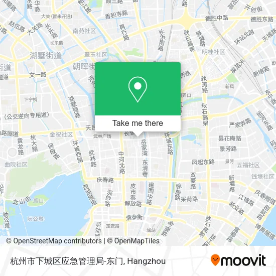杭州市下城区应急管理局-东门 map