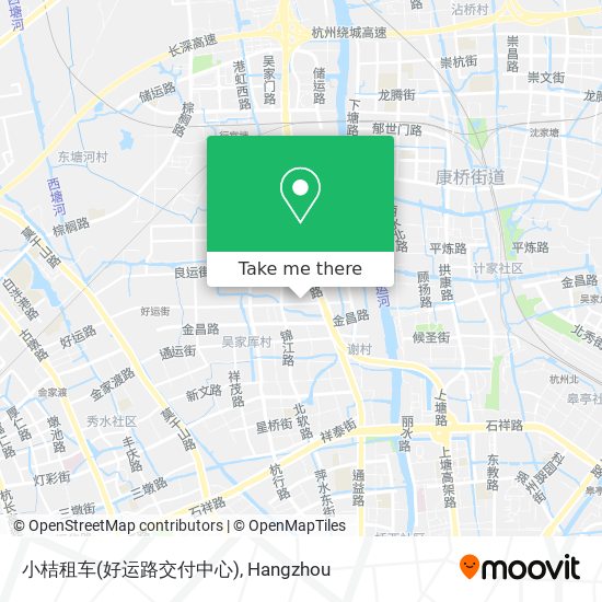 小桔租车(好运路交付中心) map