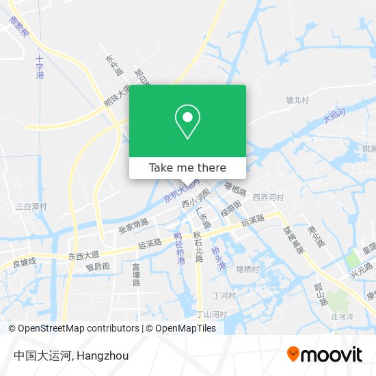 中国大运河 map