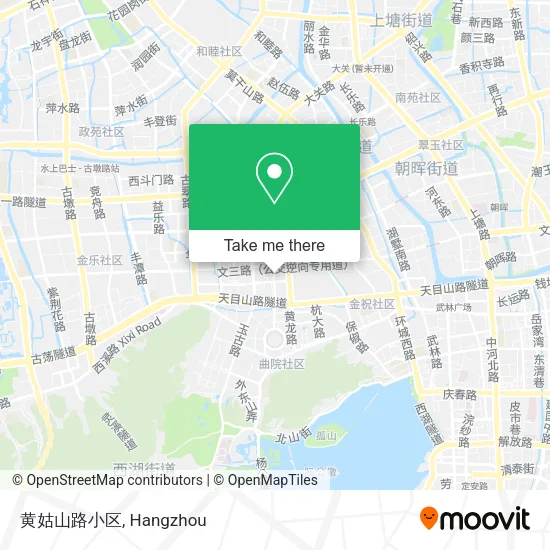 黄姑山路小区 map