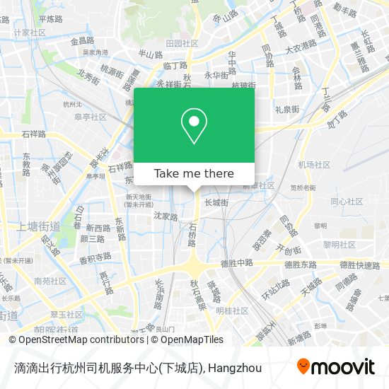 滴滴出行杭州司机服务中心(下城店) map
