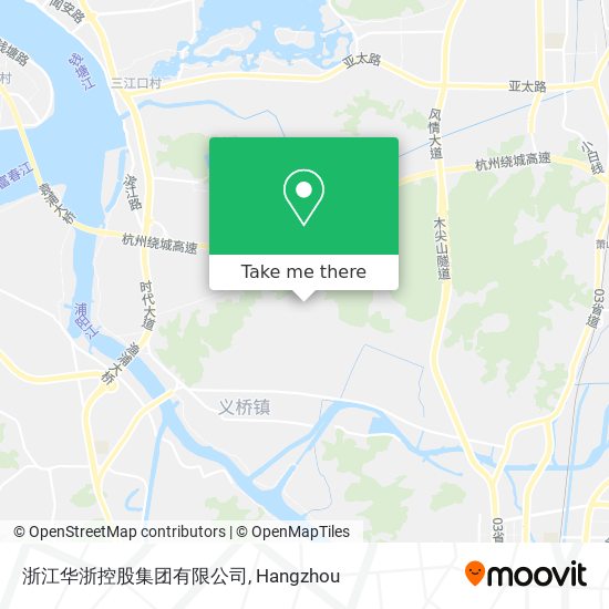 浙江华浙控股集团有限公司 map