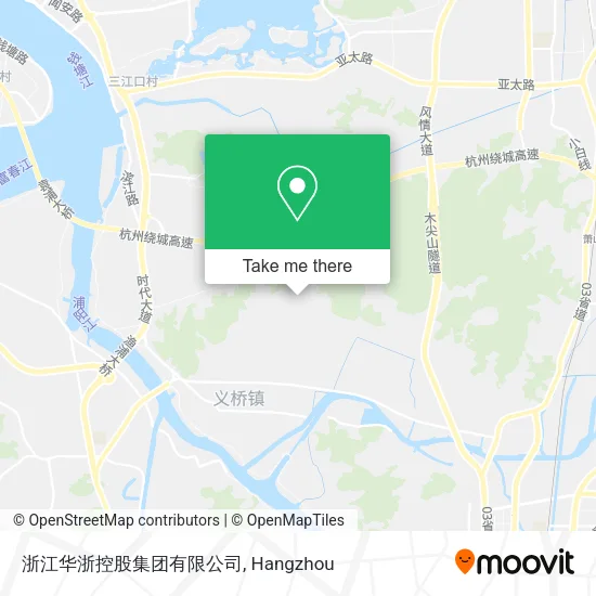 浙江华浙控股集团有限公司 map
