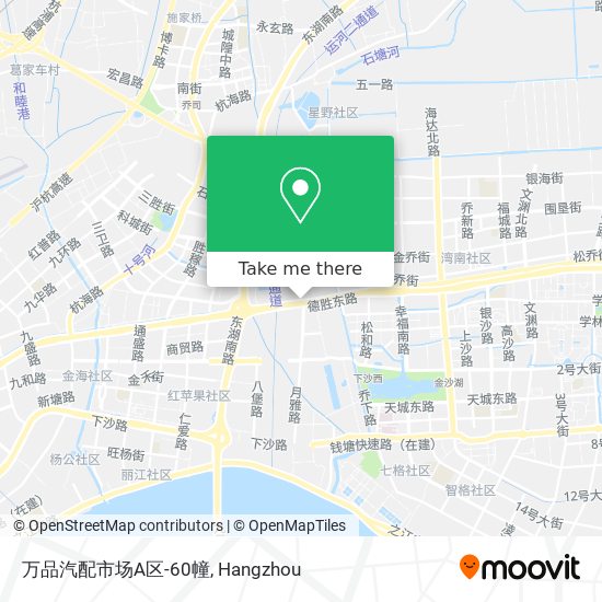 万品汽配市场A区-60幢 map