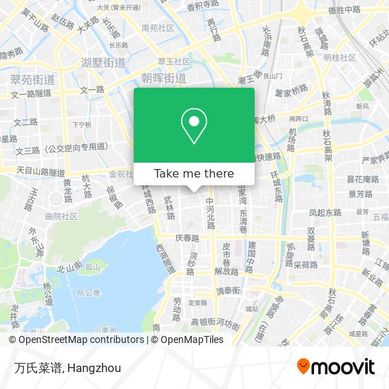 万氏菜谱 map