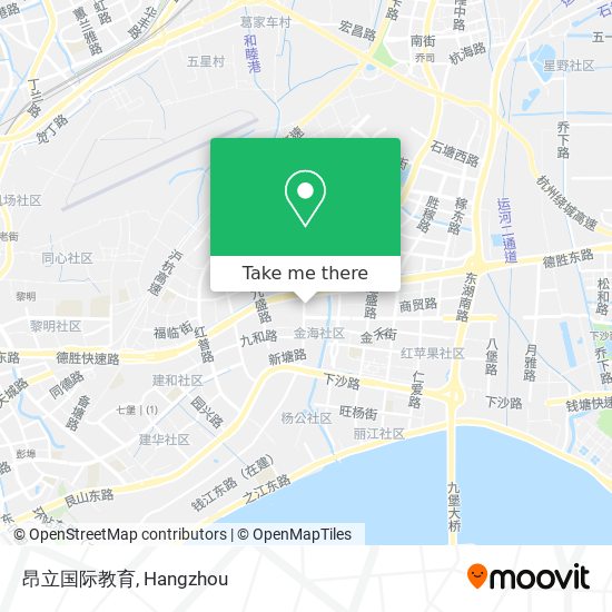 昂立国际教育 map