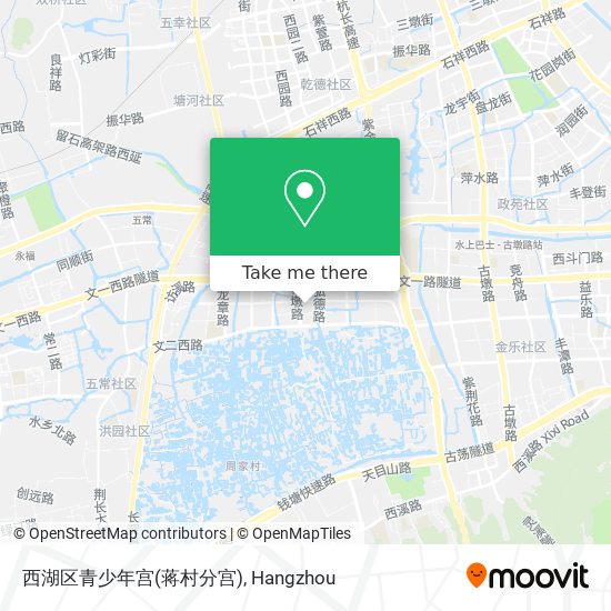 西湖区青少年宫(蒋村分宫) map
