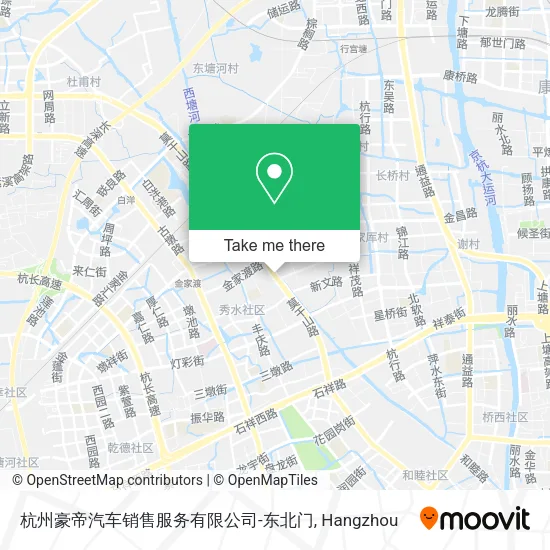 杭州豪帝汽车销售服务有限公司-东北门 map