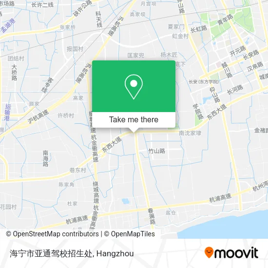 海宁市亚通驾校招生处 map