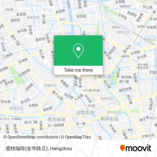 蜜桃咖啡(金华路店) map