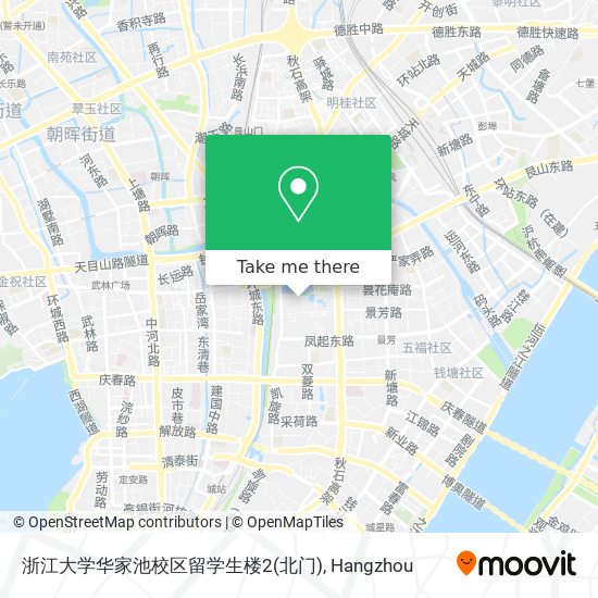 浙江大学华家池校区留学生楼2(北门) map