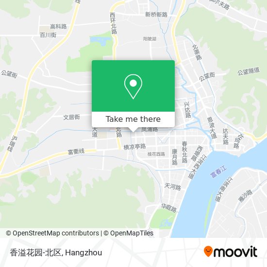 香溢花园-北区 map