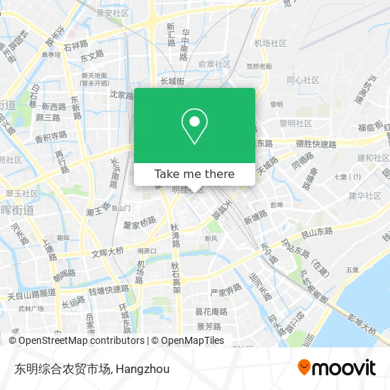 东明综合农贸市场 map