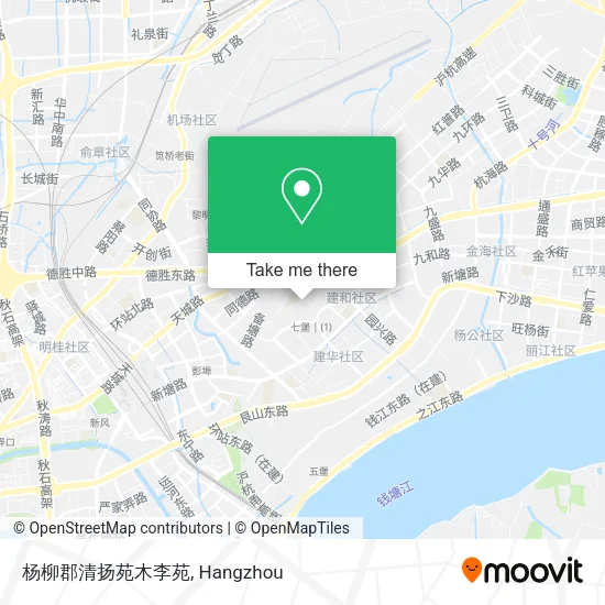 杨柳郡清扬苑木李苑 map
