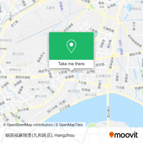杨国福麻辣烫(九和路店) map