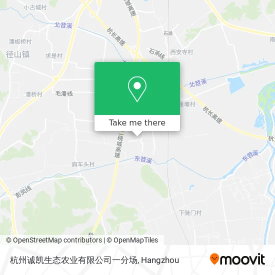 杭州诚凯生态农业有限公司一分场 map