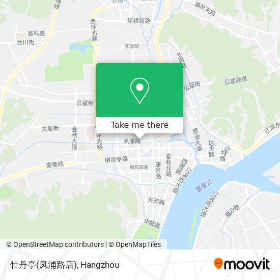 牡丹亭(凤浦路店) map
