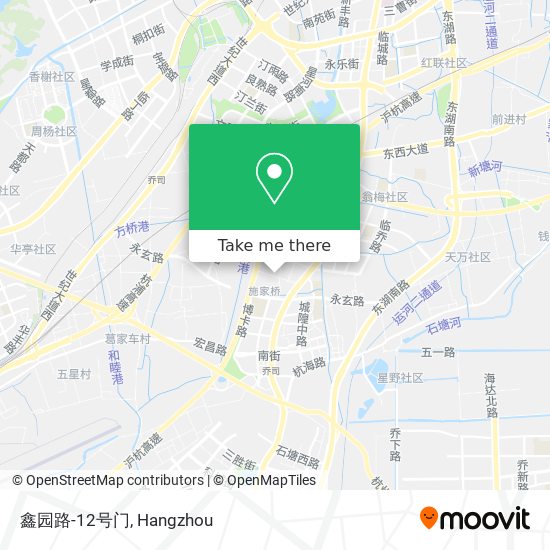 鑫园路-12号门 map