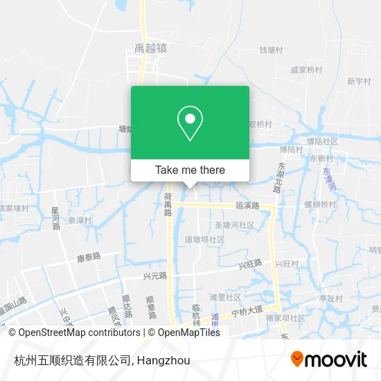 杭州五顺织造有限公司 map