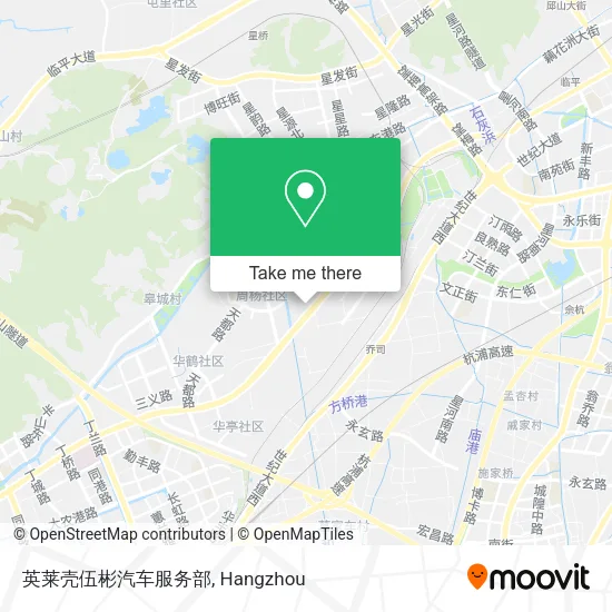 英莱壳伍彬汽车服务部 map
