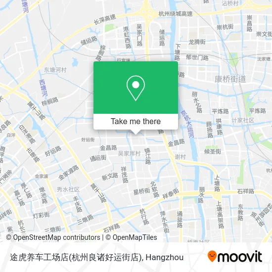 途虎养车工场店(杭州良诸好运街店) map