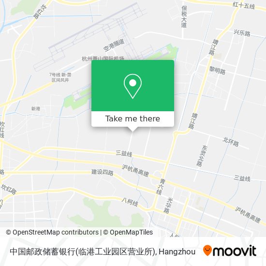 中国邮政储蓄银行(临港工业园区营业所) map