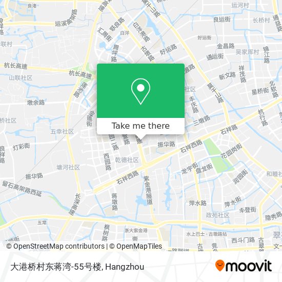 大港桥村东蒋湾-55号楼 map