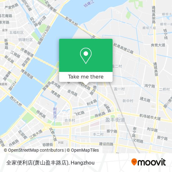 全家便利店(萧山盈丰路店) map