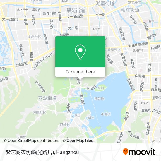 紫艺阁茶坊(曙光路店) map