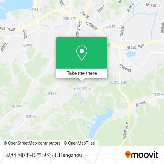 杭州厚联科技有限公司 map