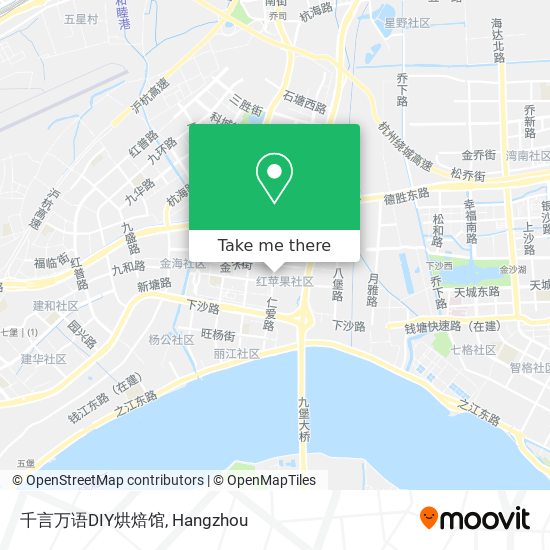 千言万语DIY烘焙馆 map