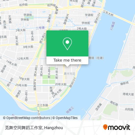 觅舞空间舞蹈工作室 map