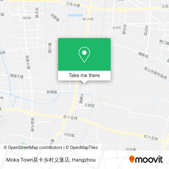Moka Town莫卡乡村义蓬店 map