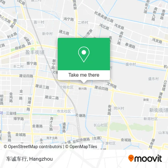 车诚车行 map