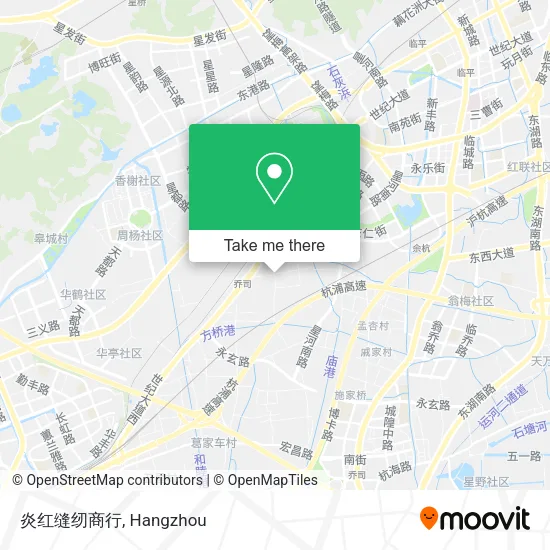 炎红缝纫商行 map