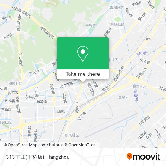 313羊庄(丁桥店) map