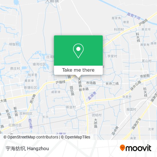 宇海纺织 map