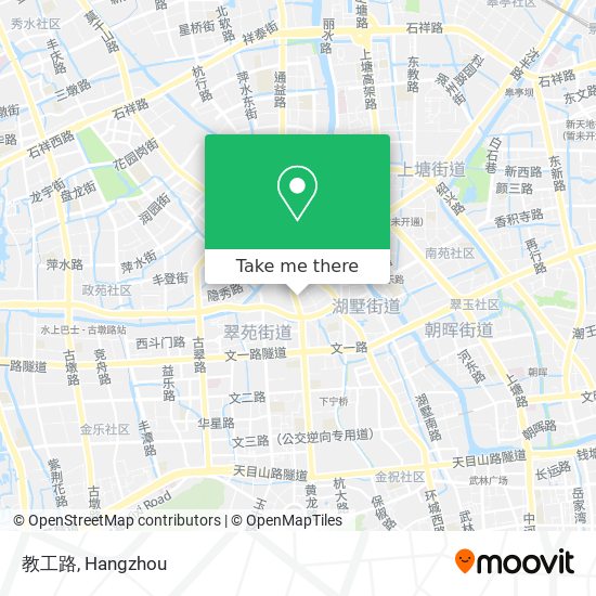 教工路 map